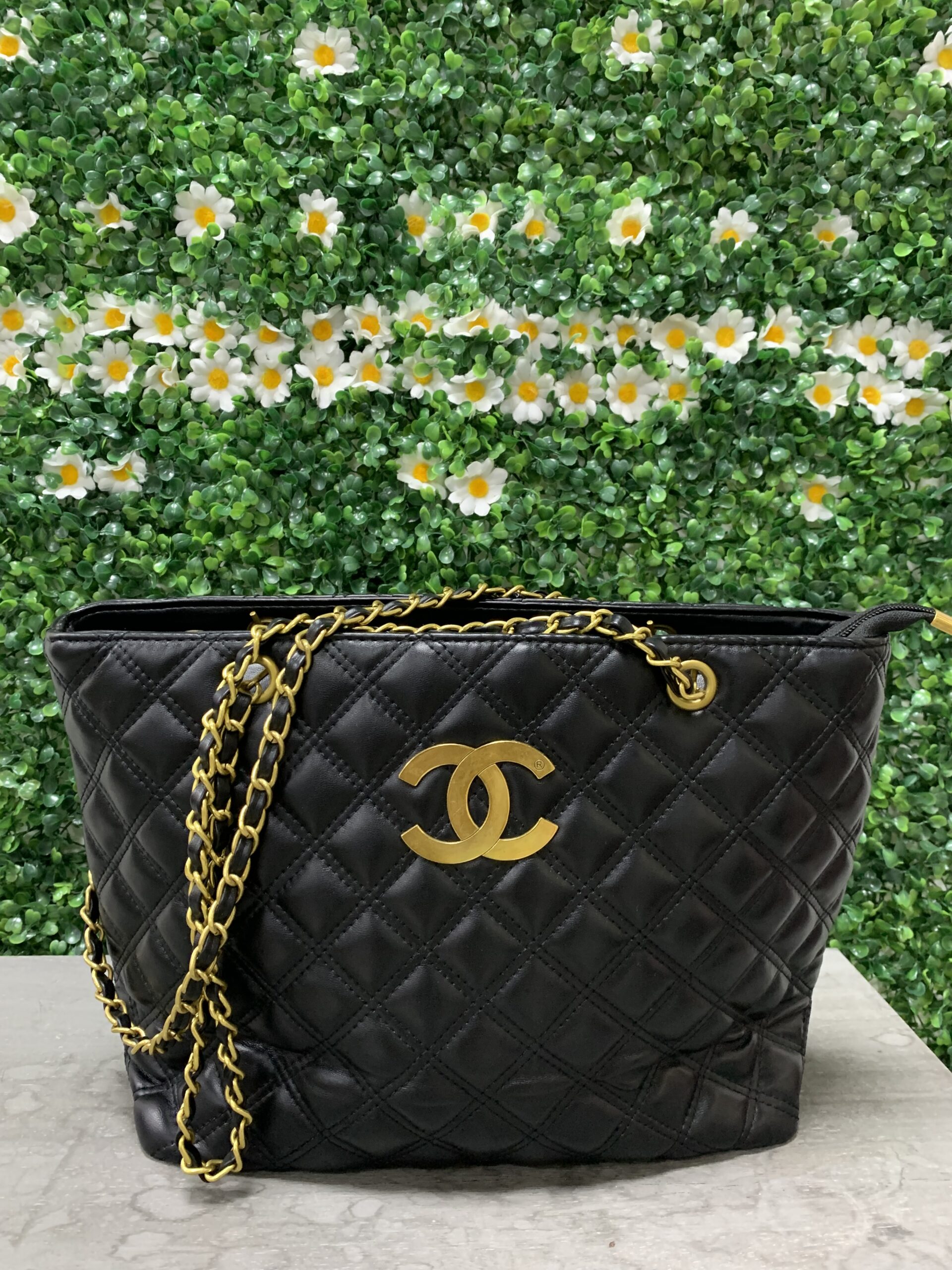 Civic Chanel Black Bag