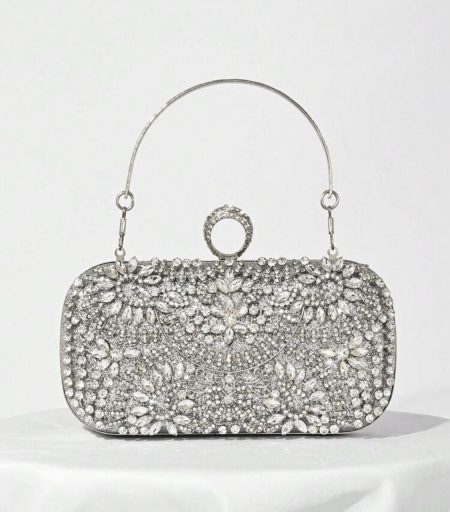 Rhinestone Evening Clutch Bag
