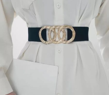Black buckle  belt